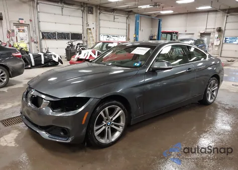 2017 BMW 430I xDrive z USA, uszkodzony, nr VIN WBA4R9C55HK680980